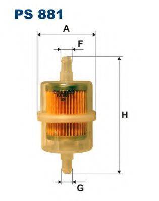 FILTRON PS881 Паливний фільтр