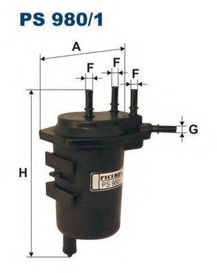 FILTRON PS9801 Паливний фільтр