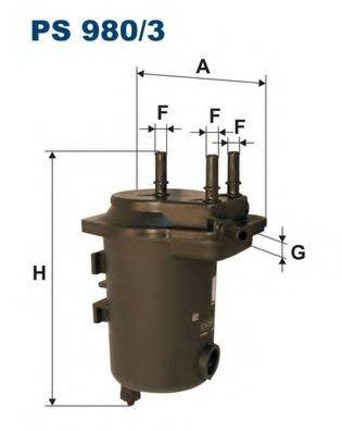 FILTRON PS9803 Паливний фільтр