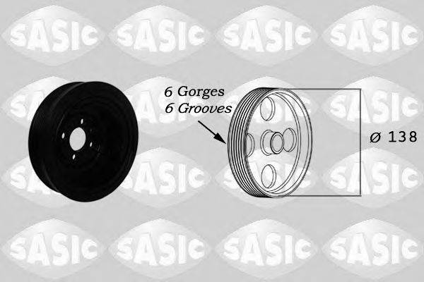 SASIC 2156003 Ремінний шків, колінчастий вал