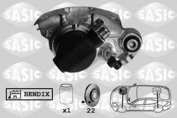 SASIC SCA0003 Гальмівний супорт