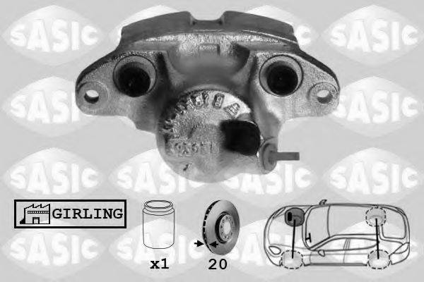 SASIC SCA4021 Гальмівний супорт