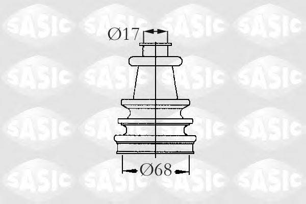 SASIC 2933403 Комплект пильника, приводний вал