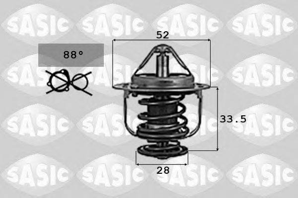 SASIC 9000715 Термостат, охолоджуюча рідина