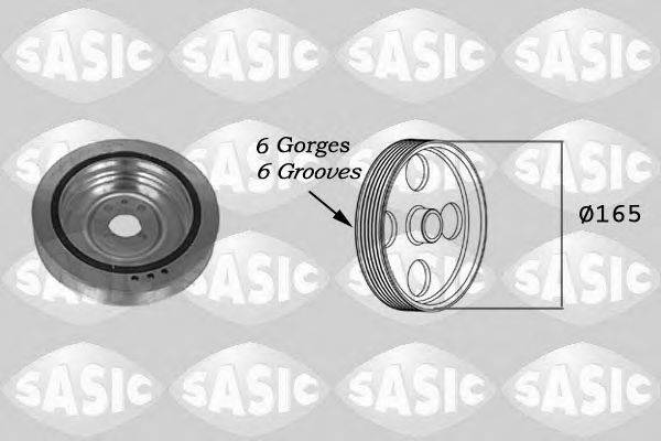 SASIC 2156014 Ремінний шків, колінчастий вал