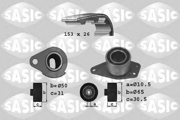 SASIC 1754020 Комплект ременя ГРМ