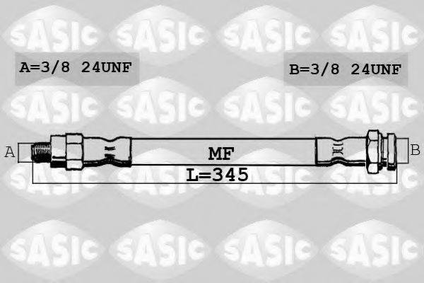 SASIC SBH4072 Гальмівний шланг