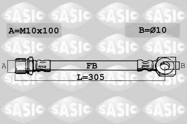 SASIC SBH6368 Гальмівний шланг