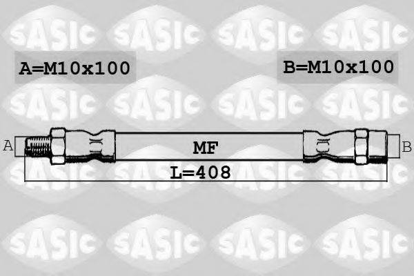 SASIC SBH6391 Гальмівний шланг