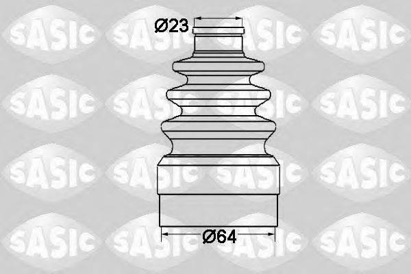 SASIC 1904011 Комплект пильника, приводний вал