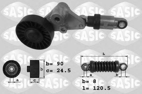 SASIC 1626154 Натягувач ременя, клинового зубча