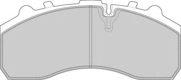 DURON DCV1373BFE Комплект гальмівних колодок, дискове гальмо