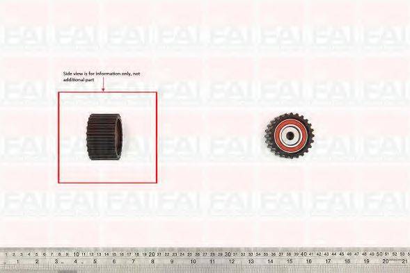 FAI AUTOPARTS T9443 Паразитний / Ведучий ролик, зубчастий ремінь