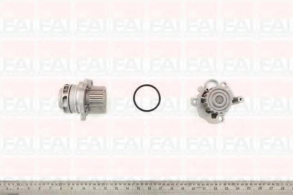 FAI AUTOPARTS WP6129 Водяний насос