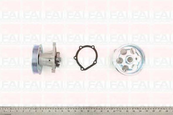 FAI AUTOPARTS WP6195 Водяний насос