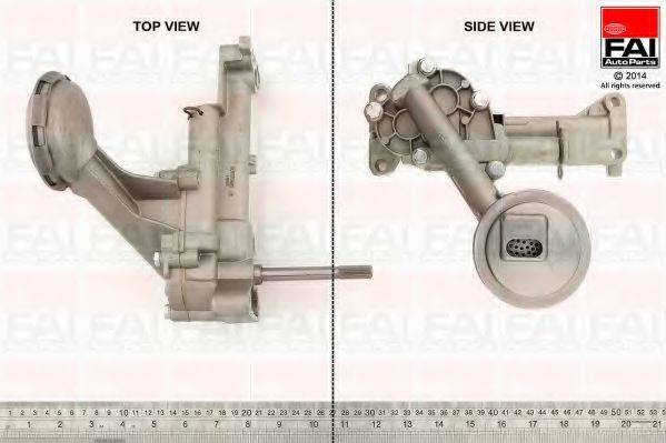 FAI AUTOPARTS OP157 Масляний насос