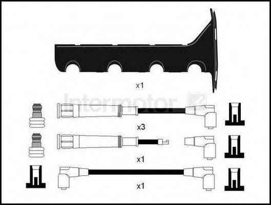 STANDARD 73496T Комплект дротів запалювання