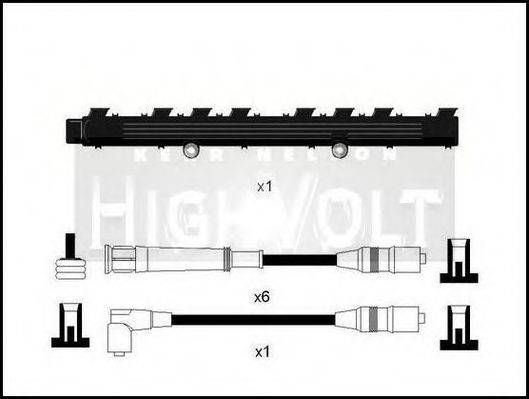 STANDARD OEF038T Комплект дротів запалювання