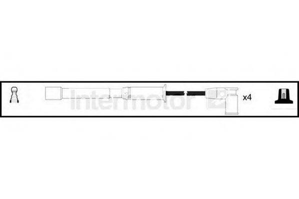 STANDARD 76123 Комплект дротів запалювання