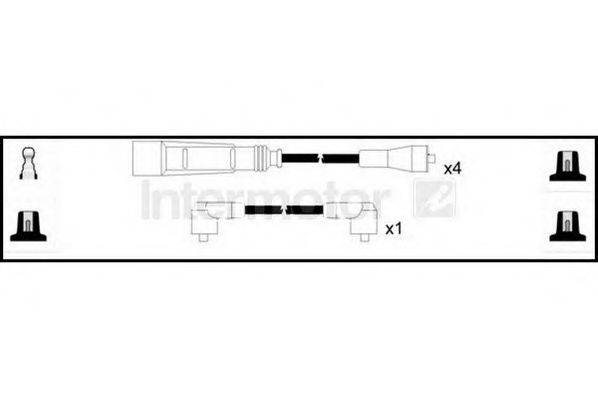 STANDARD 73473 Комплект дротів запалювання