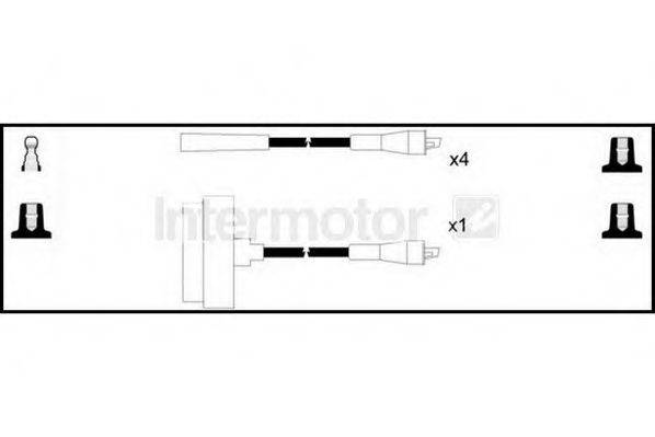 STANDARD 73539 Комплект дротів запалювання