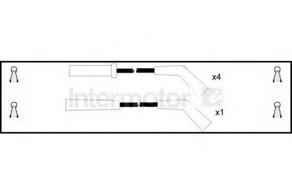 STANDARD 73631 Комплект дротів запалювання