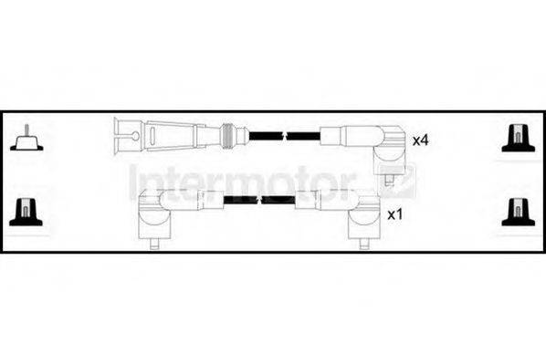 STANDARD 73953 Комплект дротів запалювання