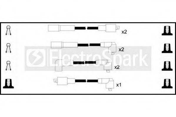 STANDARD OEK186 Комплект дротів запалювання