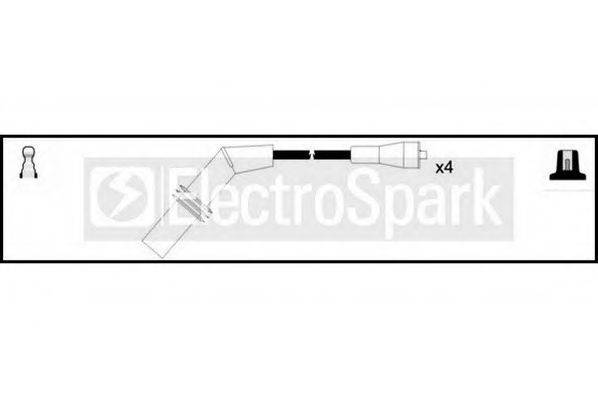 STANDARD OEK801 Комплект дротів запалювання