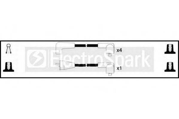 STANDARD OEK487 Комплект дротів запалювання