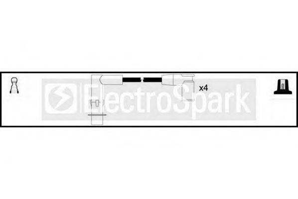 STANDARD OEK755 Комплект дротів запалювання