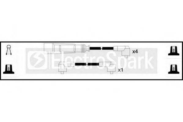 STANDARD OEK227 Комплект дротів запалювання