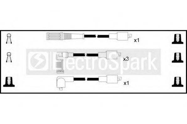 STANDARD OEK052 Комплект дротів запалювання