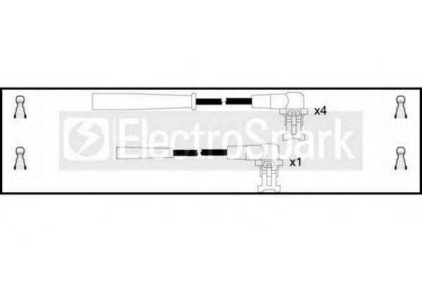 STANDARD OEK100 Комплект дротів запалювання