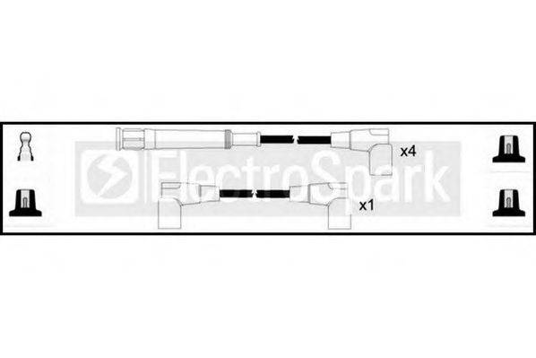 STANDARD OEK155 Комплект дротів запалювання