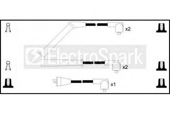 STANDARD OEK875 Комплект дротів запалювання