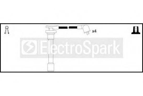 STANDARD OEK702 Комплект дротів запалювання