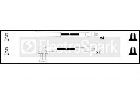 STANDARD OEK970 Комплект дротів запалювання