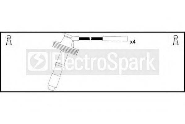 STANDARD OEK760 Комплект дротів запалювання