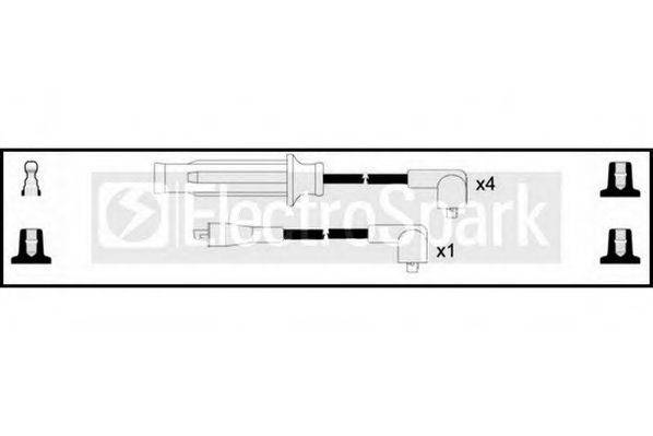 STANDARD OEK247 Комплект дротів запалювання