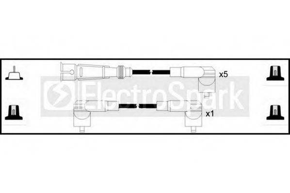 STANDARD OEK601 Комплект дротів запалювання