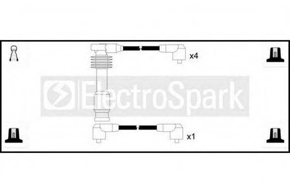 STANDARD OEK982 Комплект дротів запалювання