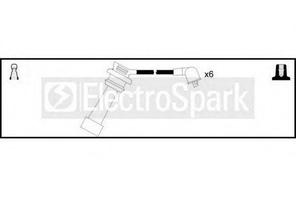 STANDARD OEK369 Комплект дротів запалювання