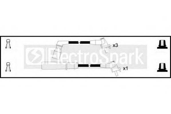 STANDARD OEK895 Комплект дротів запалювання