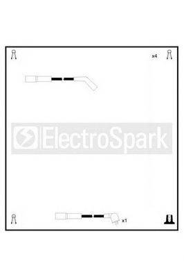 STANDARD OEK469 Комплект дротів запалювання