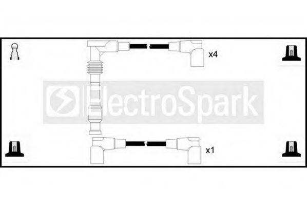 STANDARD OEK993 Комплект дротів запалювання