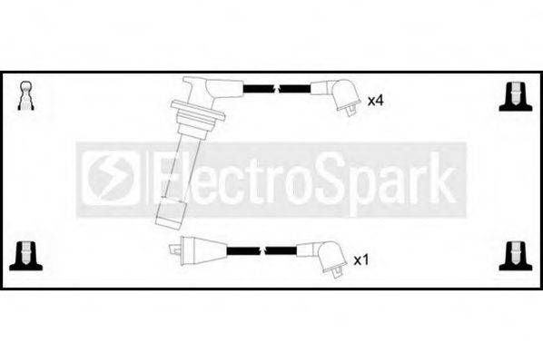 STANDARD OEK713 Комплект дротів запалювання