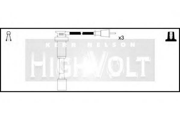 STANDARD OEF669 Комплект дротів запалювання