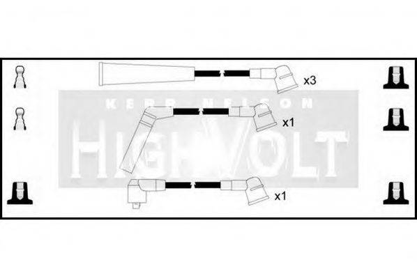 STANDARD OEF608 Комплект дротів запалювання