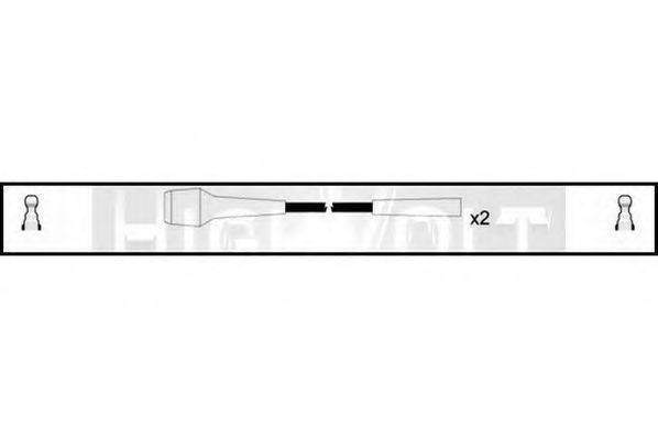 STANDARD OEF340 Комплект дротів запалювання